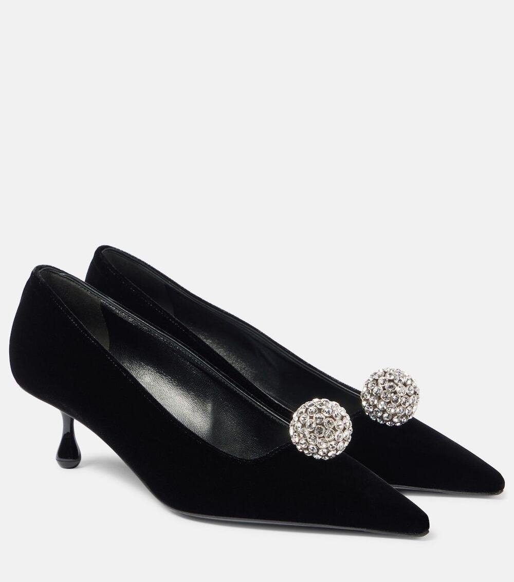 Jimmy Choo Orb 95 Ball Pumps-36.5